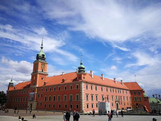 Slottsplassen i Warszawa